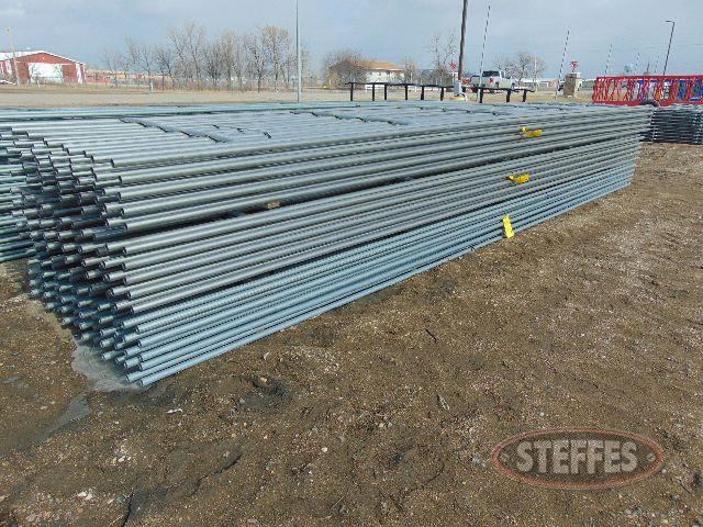 (10) Continuous fence panels, 20-, 6-bar w-clips - connectors,_1.jpg